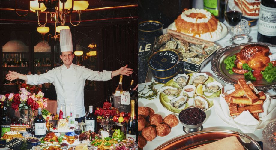 Christmas Black Board Specials at Jean-Pierre